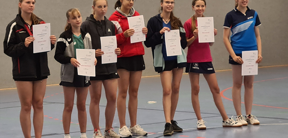 Tischtennis Landesrangliste in Boostedt