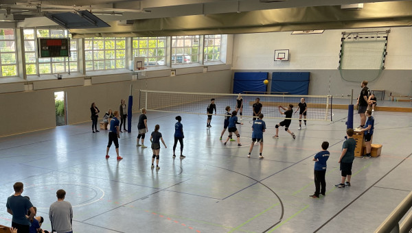 Erstes Turnier der Volleyball Jugend