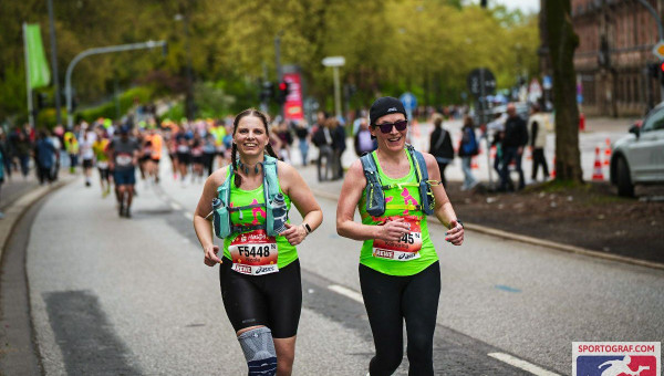 Teilnahme am Hamburg Marathon